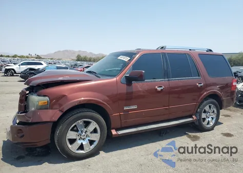 2007 Ford Expedition Limited из США, поврежденный, VIN 1FMFU195X7LA90412